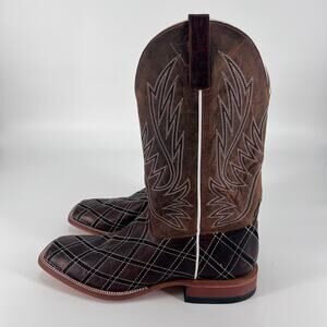 Horse Power Men's Sabotage Western Boots - Square Toe Sz 14D